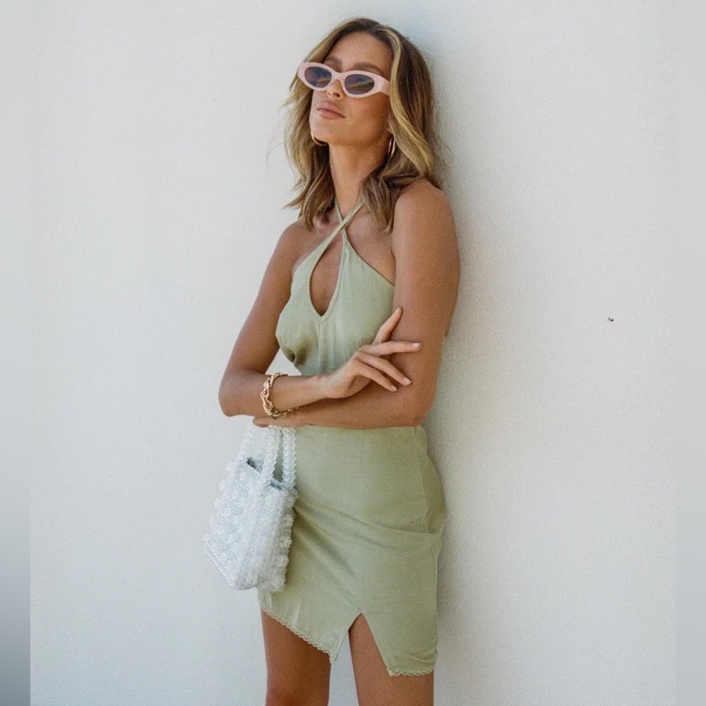 SAGE CINDY MINI DRESS (sold out online)